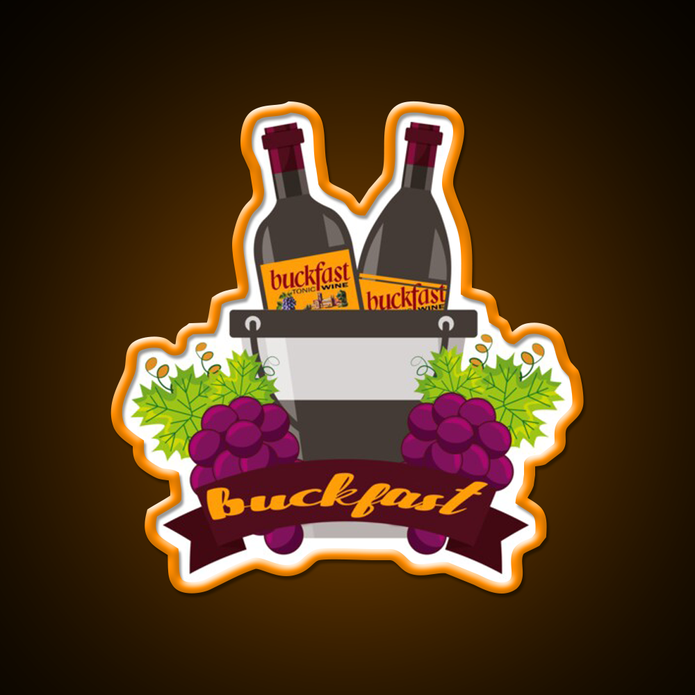 Buckfast Tonic Wine Beer Bar Decor Led Neon Sign Rgb Color - LED neon sign view 6