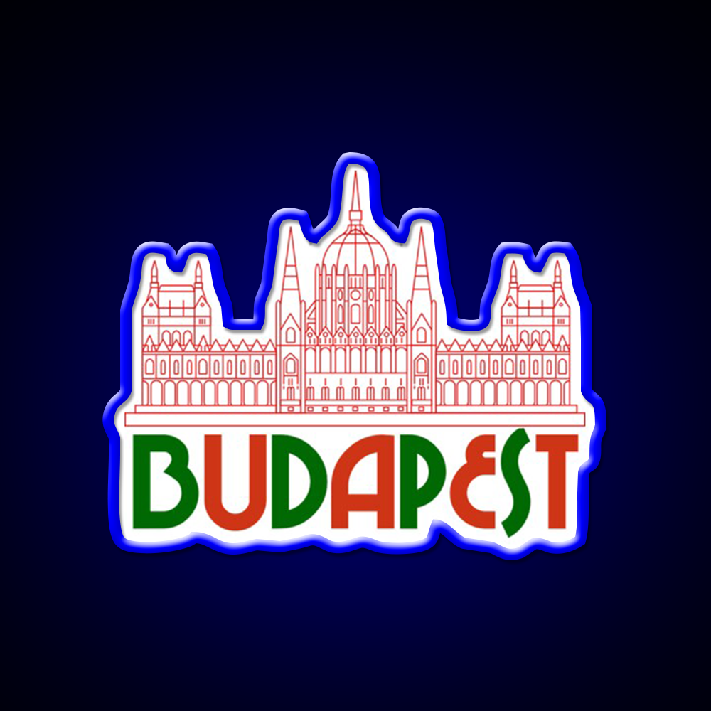 Budapest Hungary Beer Bar Decor Led Neon Sign Rgb Color - LED neon sign view 5