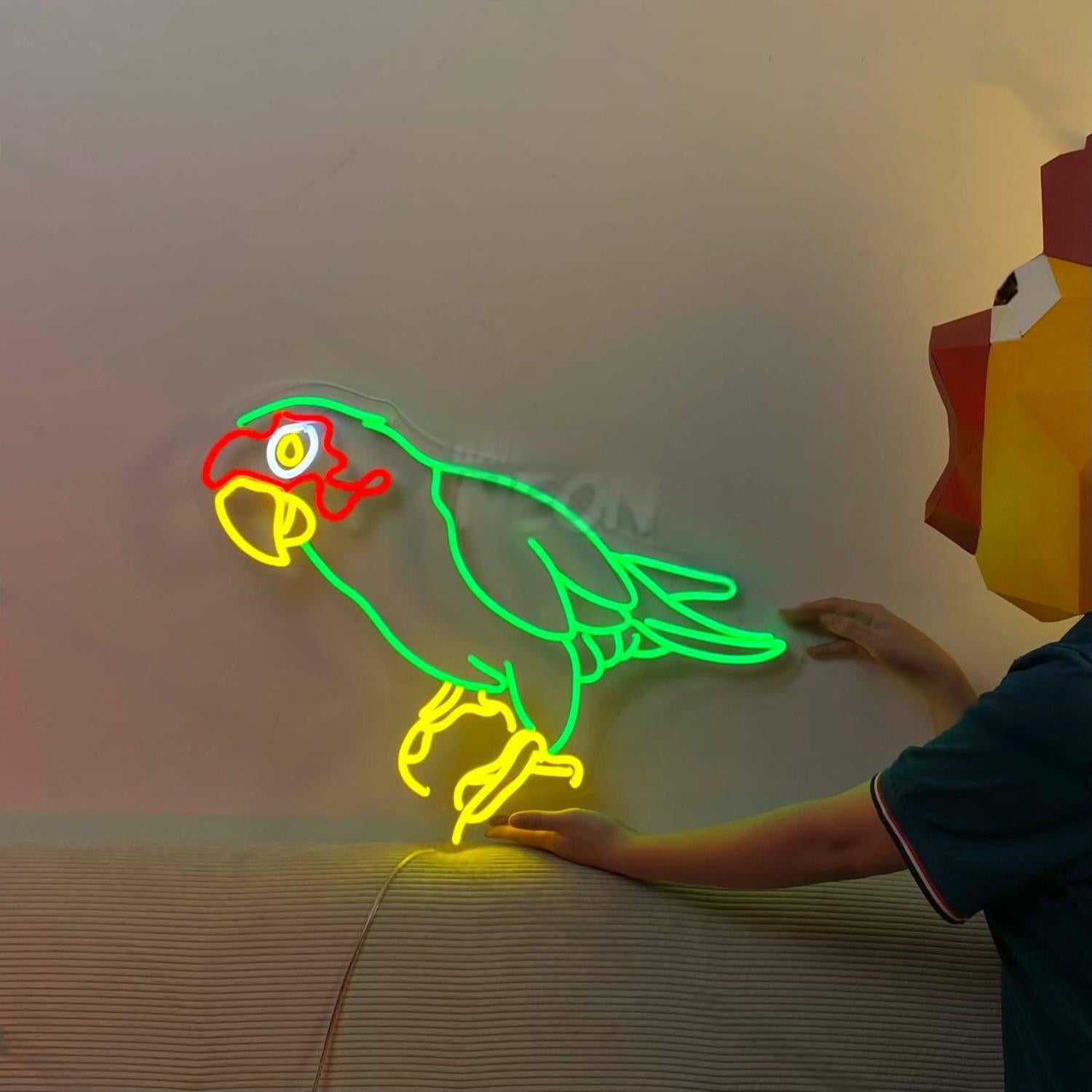 Budgie Led Neon Sign Led Neon Sign For Room | Shineneon