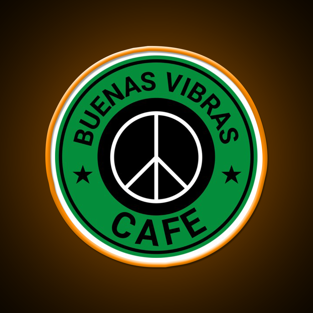 Buenas Good Vibes Bakery Cafe Led Neon Sign Espresso Bar Art Rgb Color