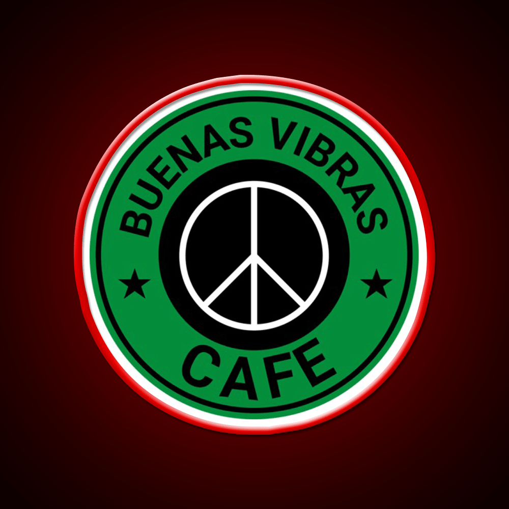 Buenas Good Vibes Bakery Cafe Led Neon Sign Espresso Bar Art Rgb Color - Shineneon