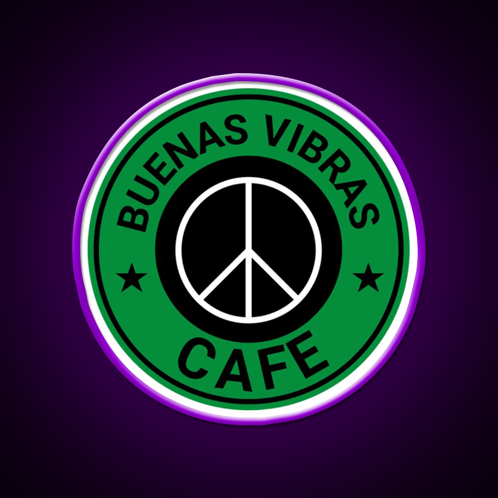 Buenas Good Vibes Bakery Cafe Led Neon Sign Espresso Bar Art Rgb Color - Shineneon