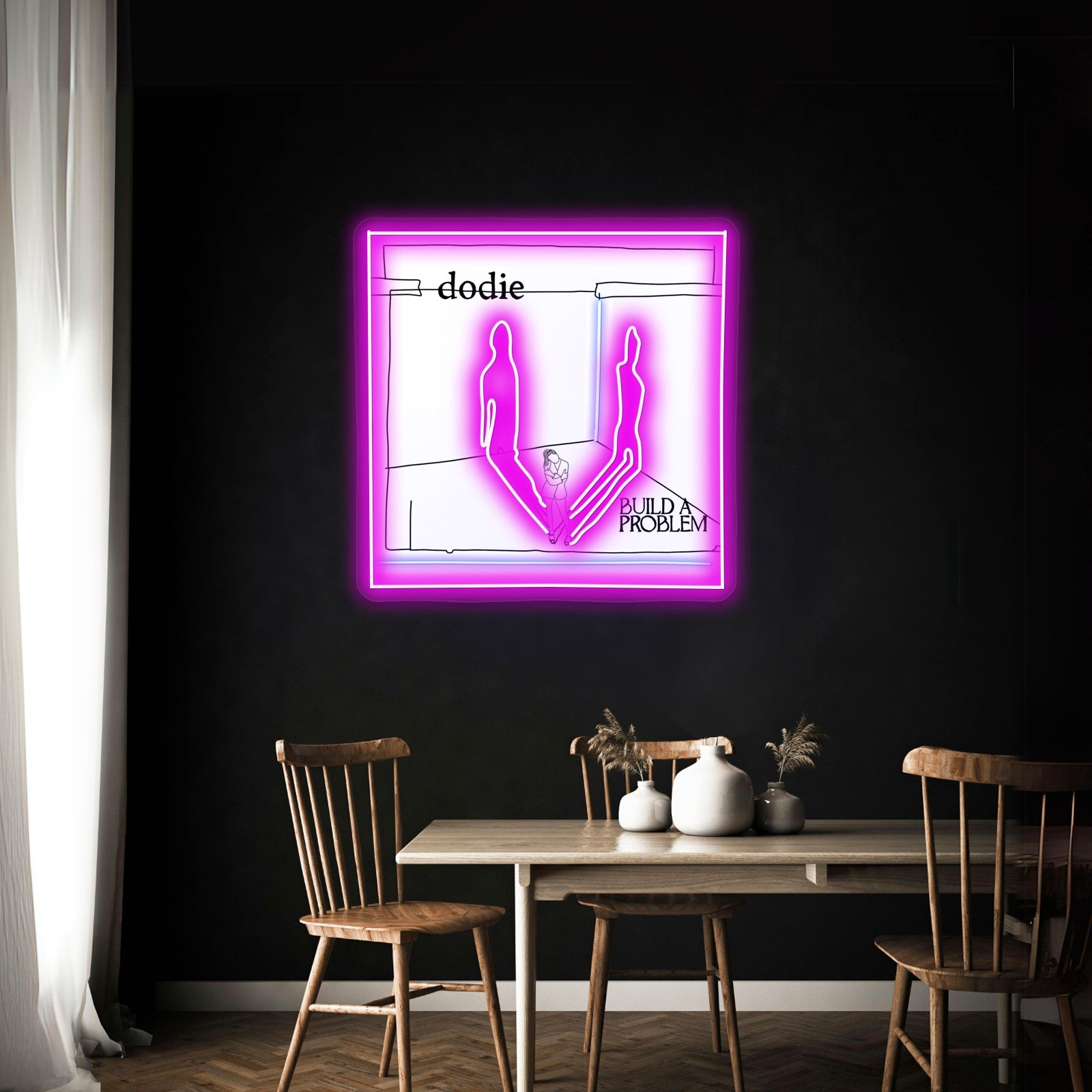 Build A Problem Album Artwork Business Neon Sign - Shineneon
