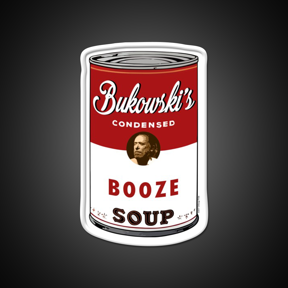 Bukowski Booze Soup Beer Bar Decor Led Neon Sign Rgb Color - LED neon sign view 11