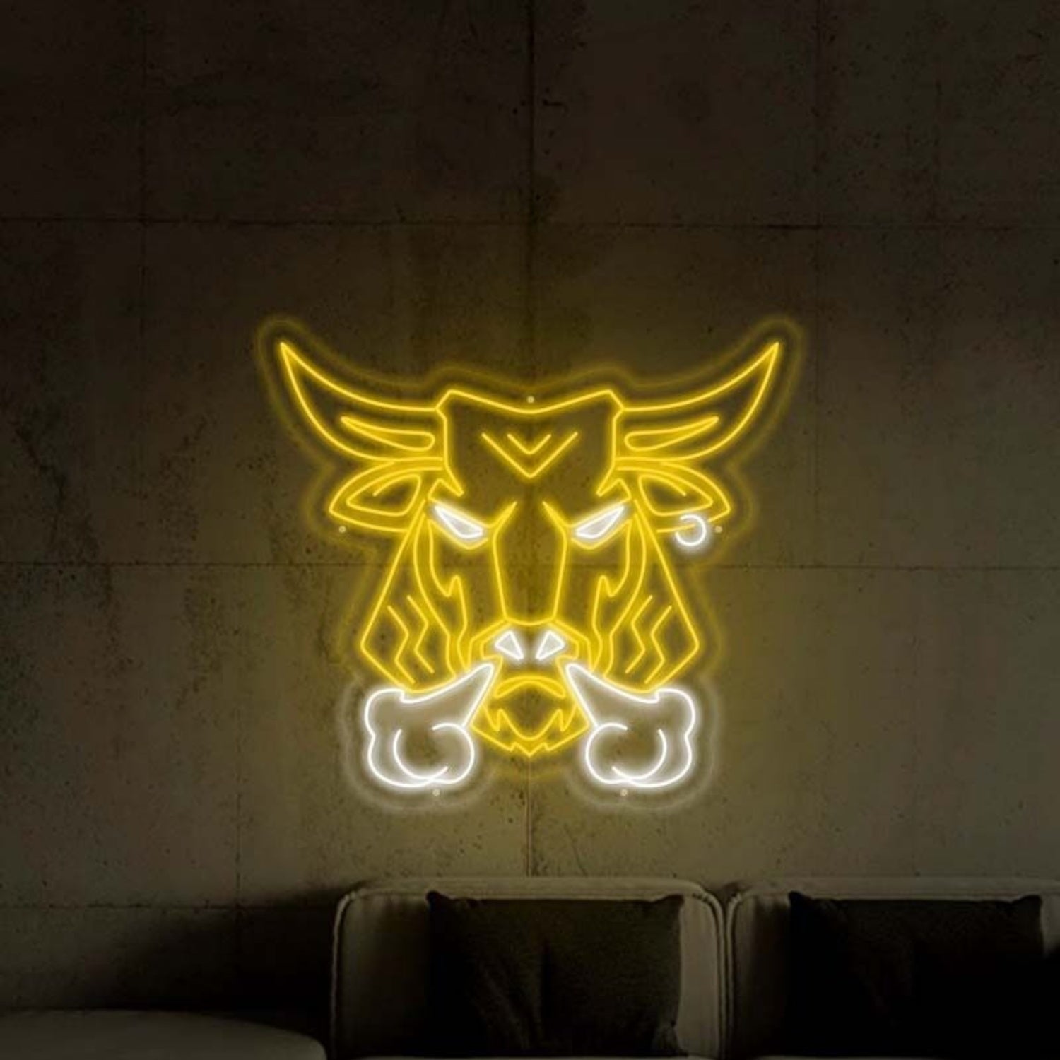 Bull Football Led Neon Sign - Shineneon