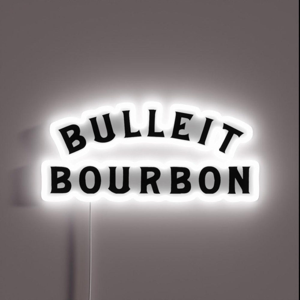 Bulleit Bourbon Rgb Led Neon Sign - Shineneon