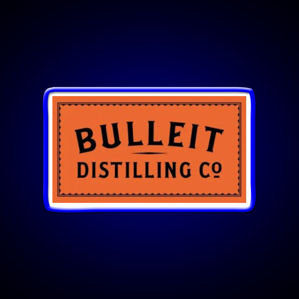 Bulleit Distilling Co Bourbon Beer Bar Decor Led Neon Sign Rgb Color - LED neon sign view 5