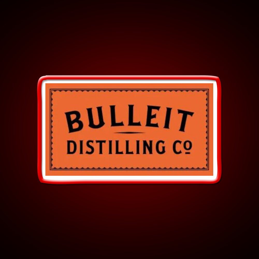 Bulleit Distilling Co Bourbon Beer Bar Decor Led Neon Sign Rgb Color - LED neon sign view 10