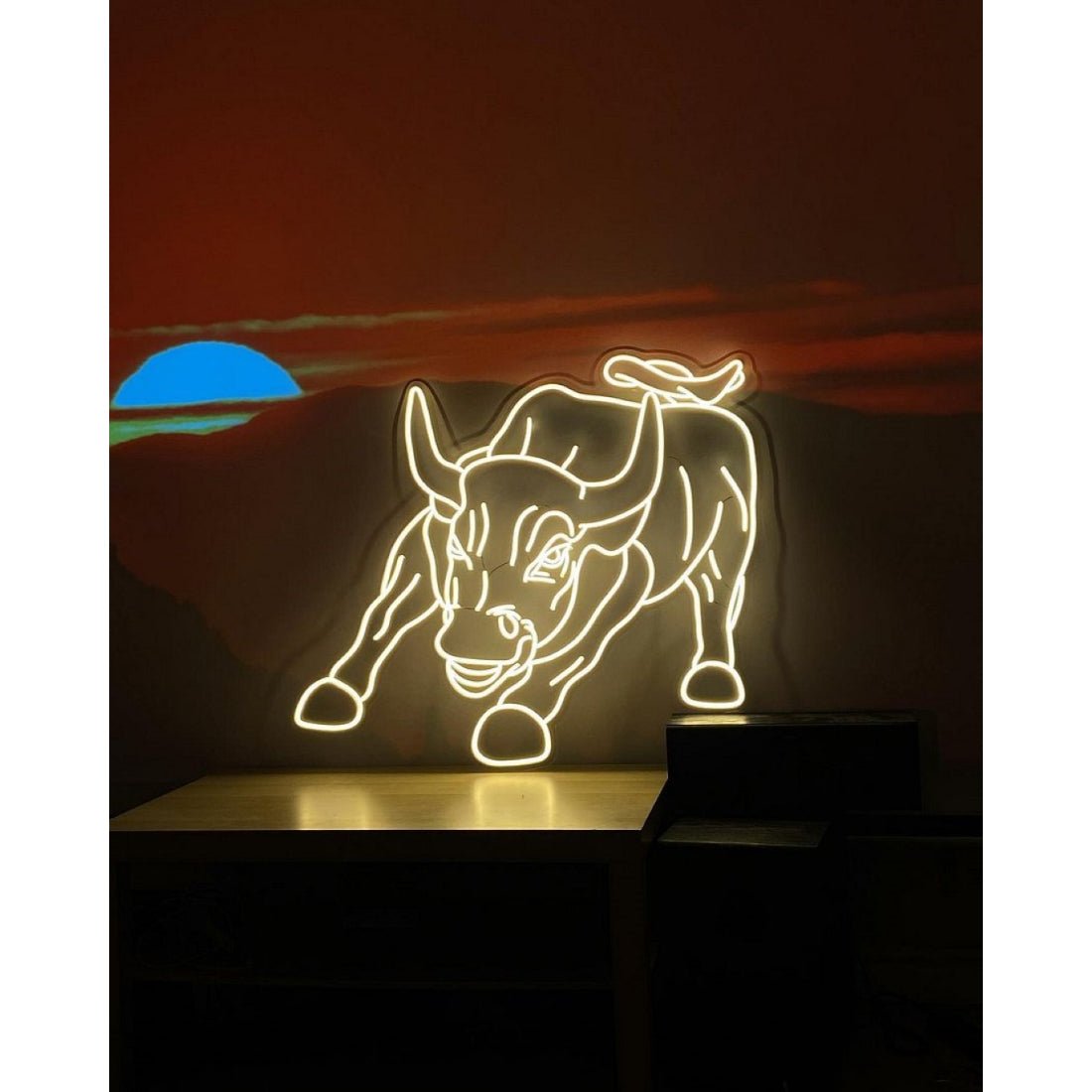 Bullfight Led Sign Business Neon Sign - Shineneon