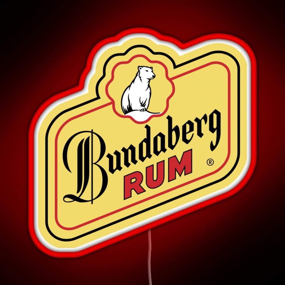 Bundaberg Rum Logo Rgb Neon Sign - Shineneon
