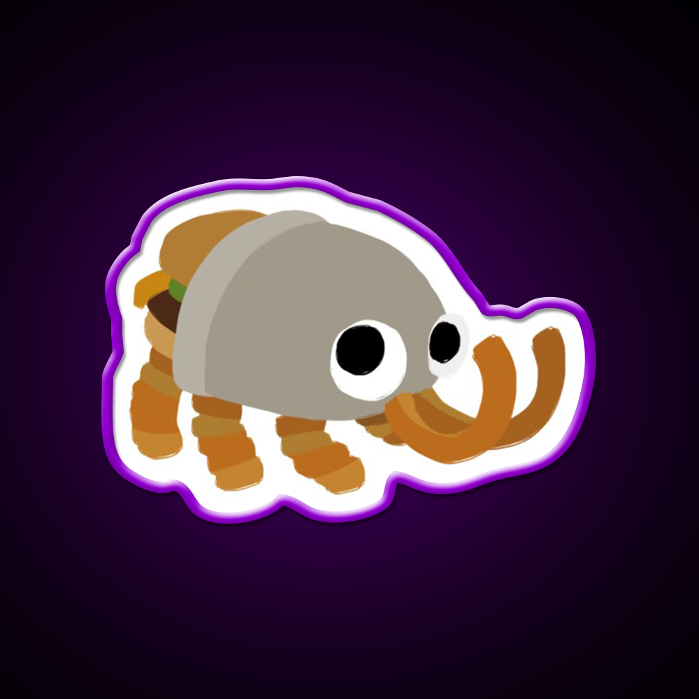 Bunger Snack Food Led Neon Sign Rgb Color