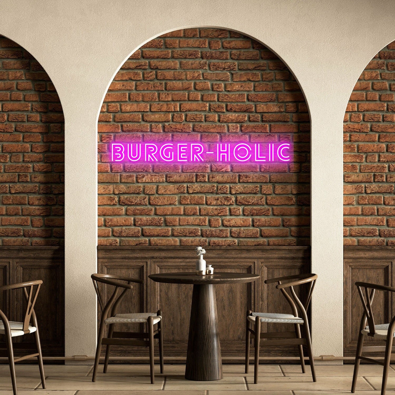 Burger Holic Mouthwatering Neon For Burger Enthusiasts | Shineneon