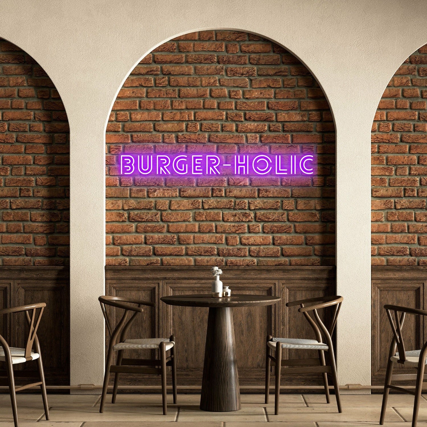 Burger Holic Mouthwatering Neon For Burger Enthusiasts | Shineneon