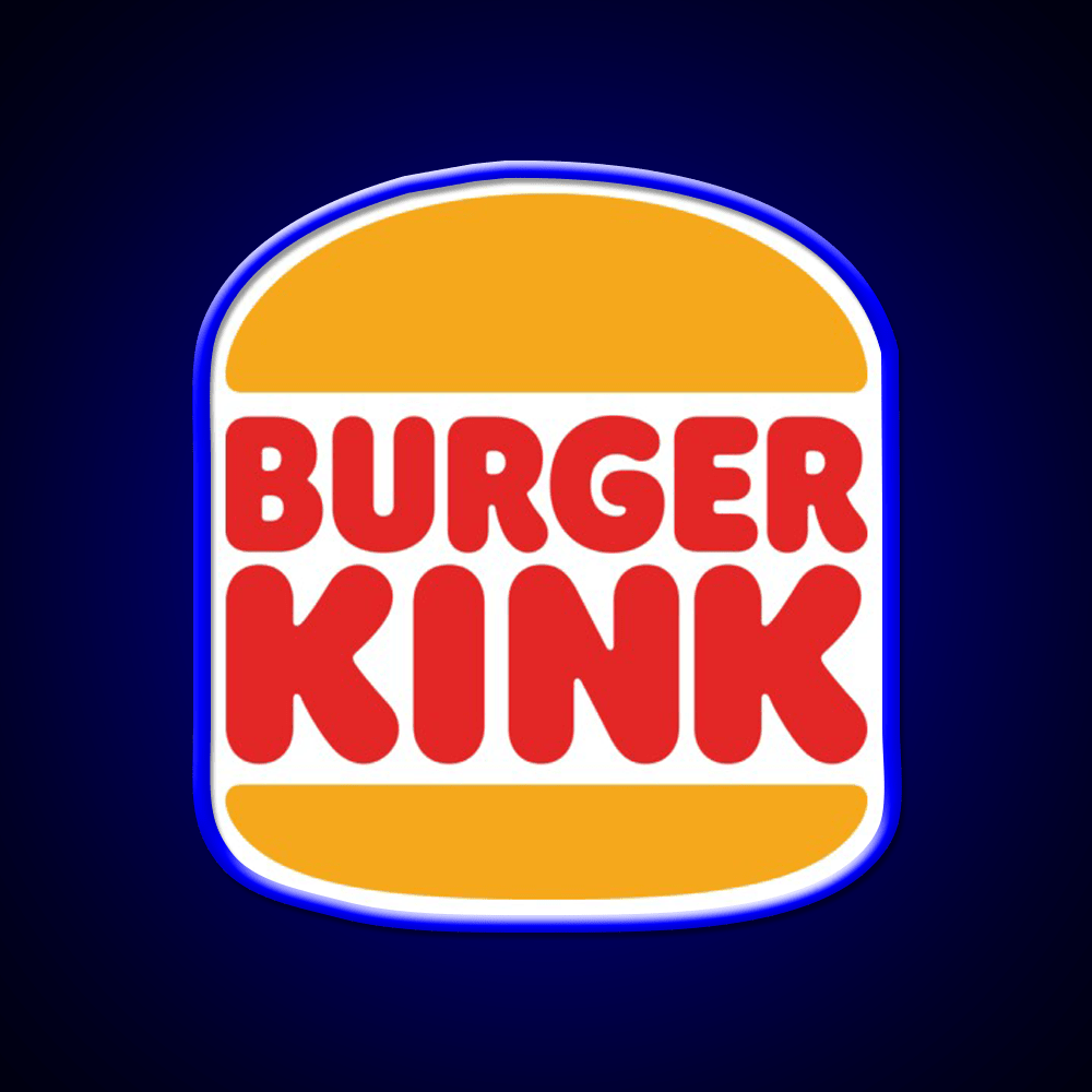 Burger Kink Meme Fast Food Led Neon Sign For Burger Place Rgb Color - Shineneon