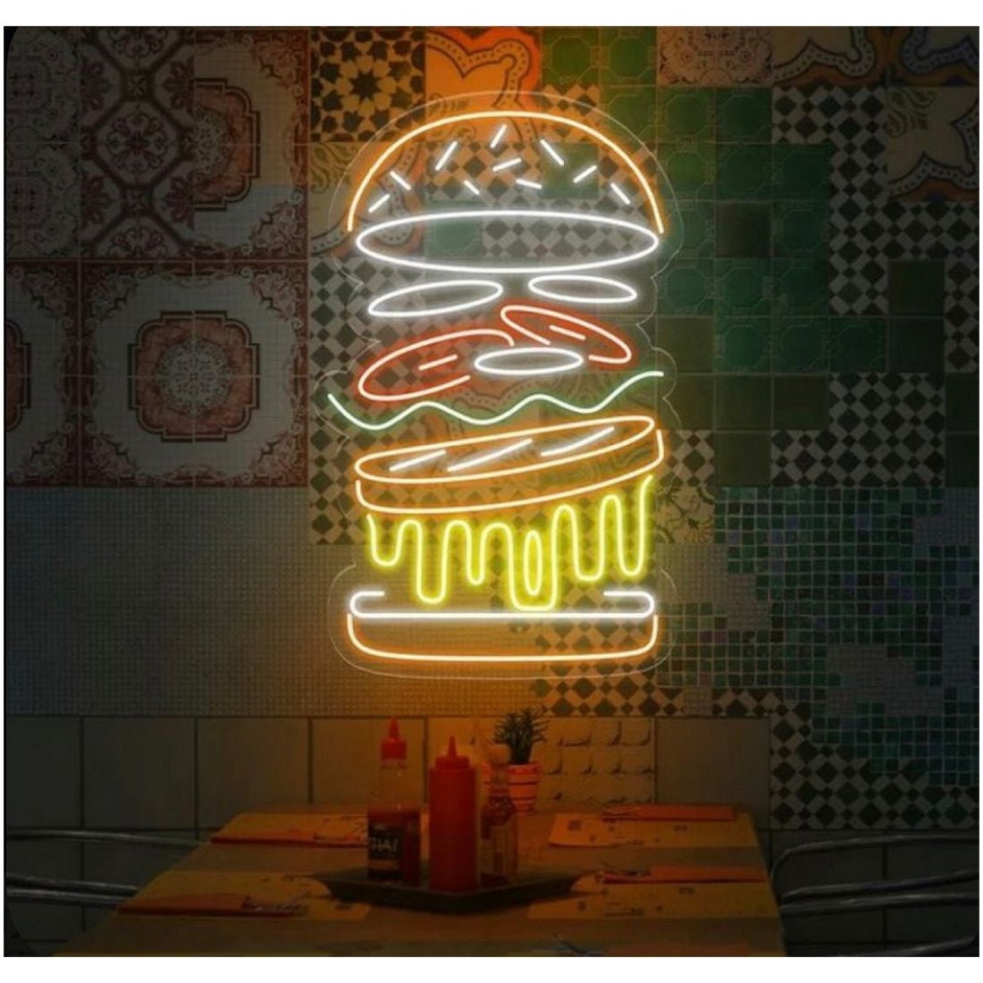 Burger Led Sign Business Neon Signs - Shineneon