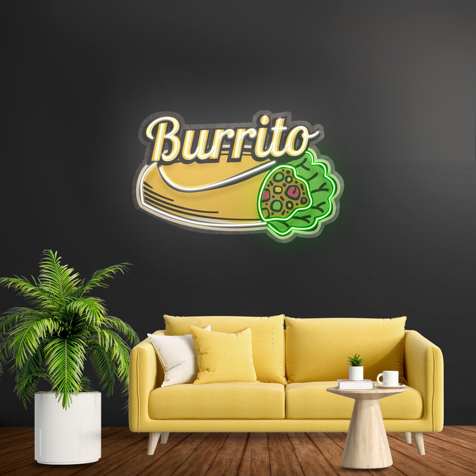 Burrito Custom Led Signs Artwork For Sale - Shineneon