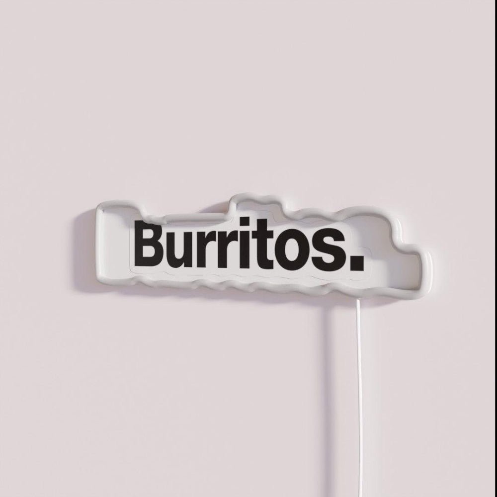 Burritos Rgb Led Neon Sign - Shineneon