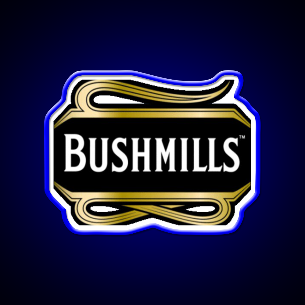 Bushmills Whiskey Drink Bar Led Neon Sign Rgb Color