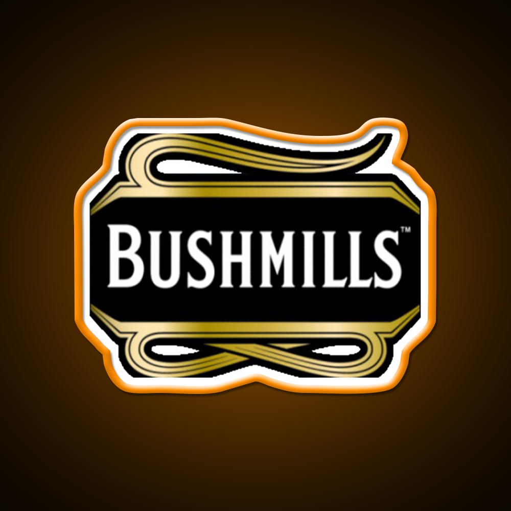 Bushmills Whiskey Drink Bar Led Neon Sign Rgb Color