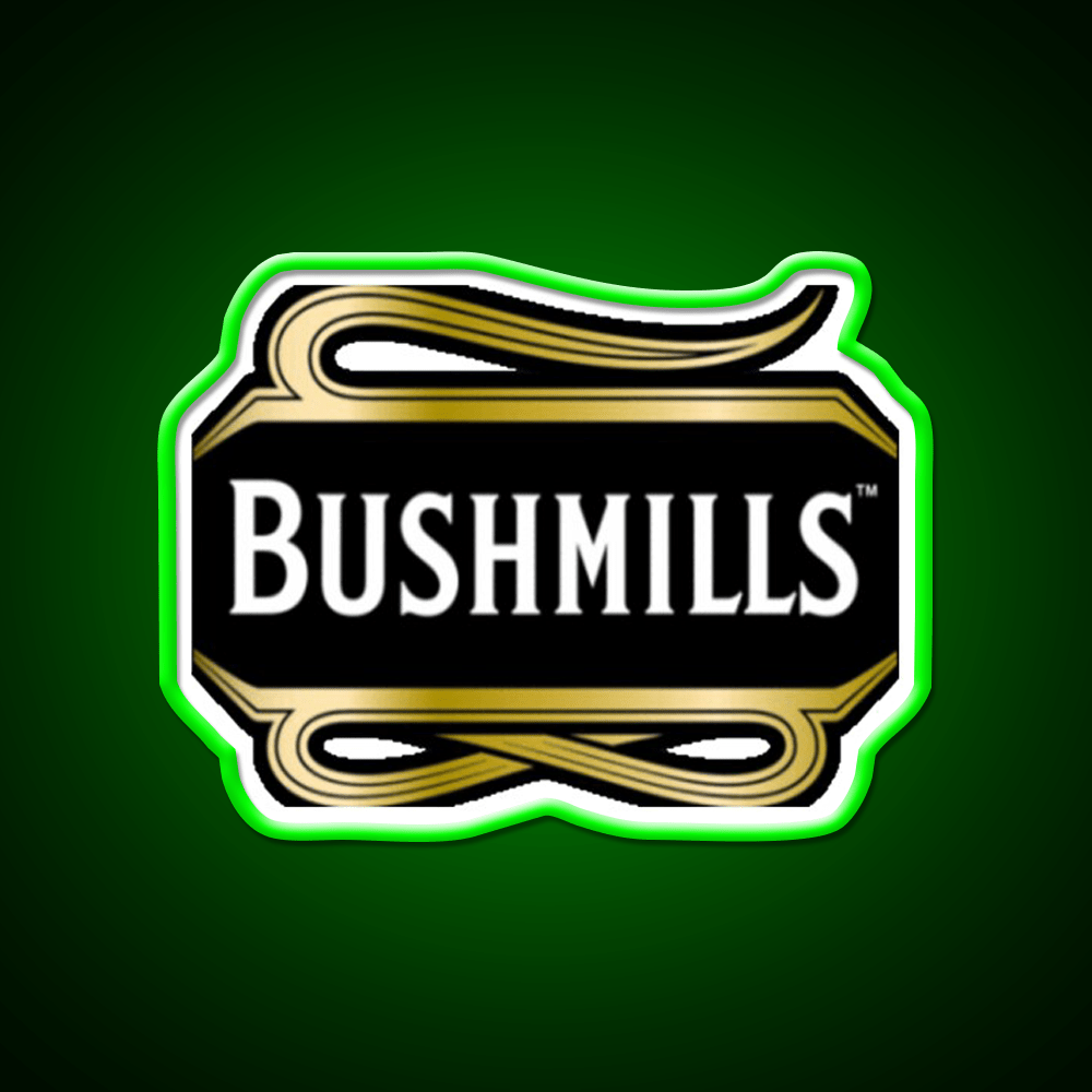 Bushmills Whiskey Drink Bar Led Neon Sign Rgb Color - Shineneon
