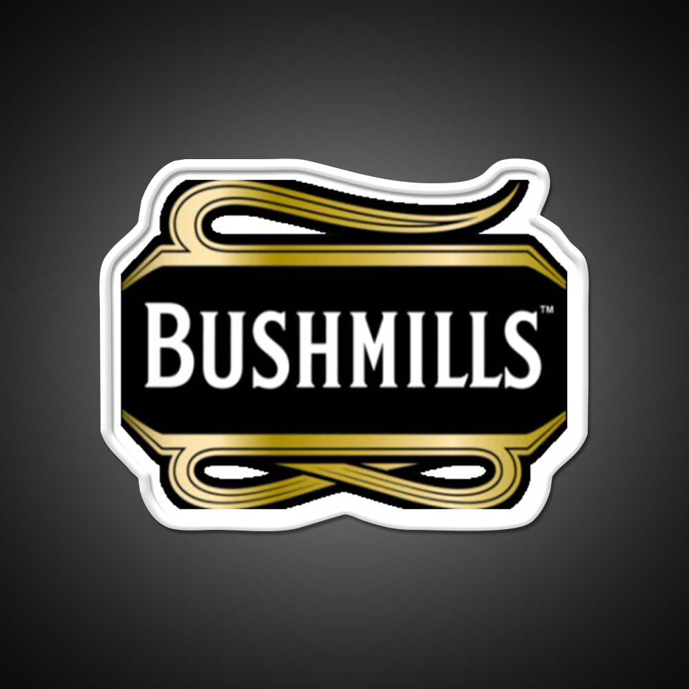 Bushmills Whiskey Drink Bar Led Neon Sign Rgb Color
