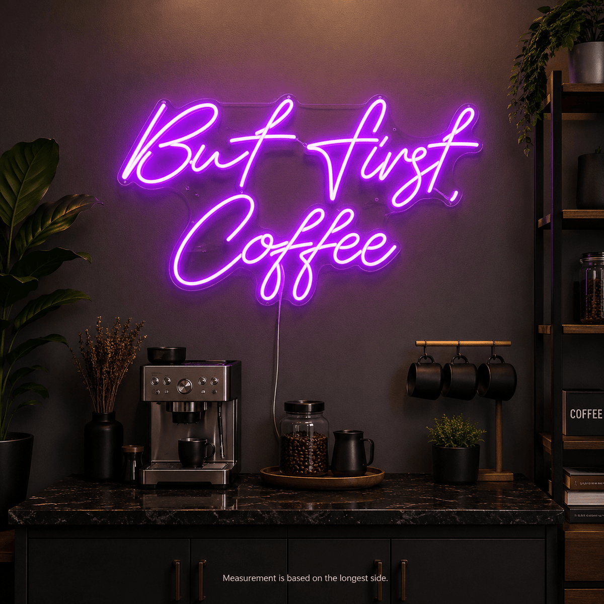 But First Coffee LED Neon Sign Home Decor - Shineneon