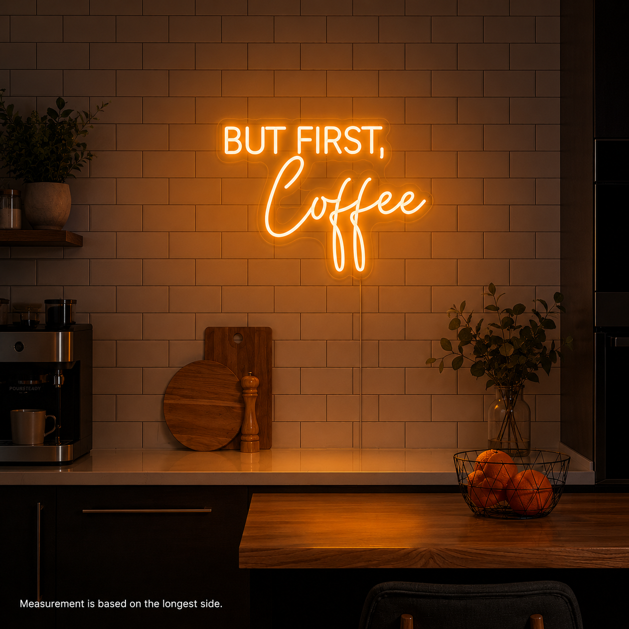 But First Coffee LED Neon Sign Wall Decor - 04 Size Image