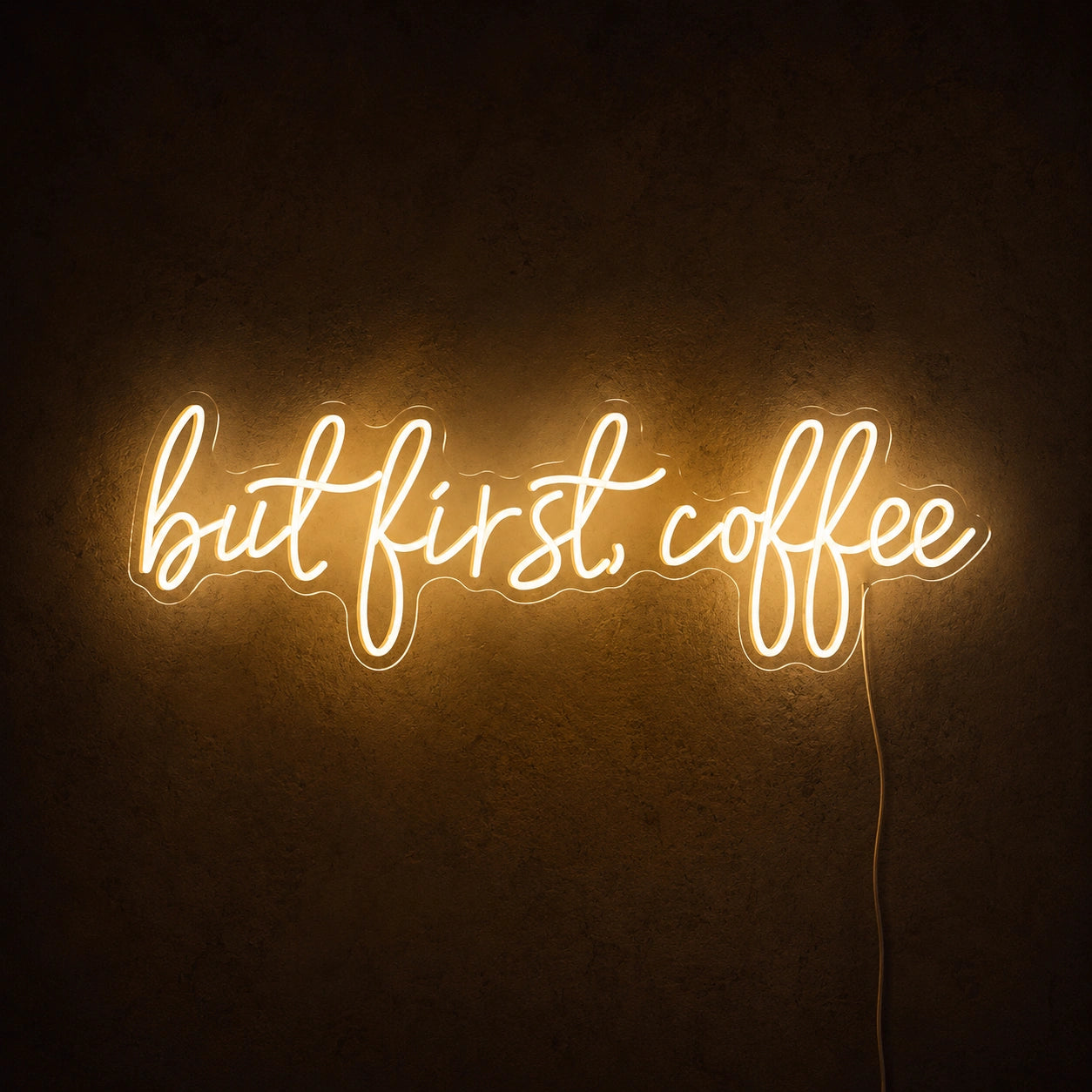 But First Coffee LED Neon Sign Wall Neon Sign - 01 Original Product Image