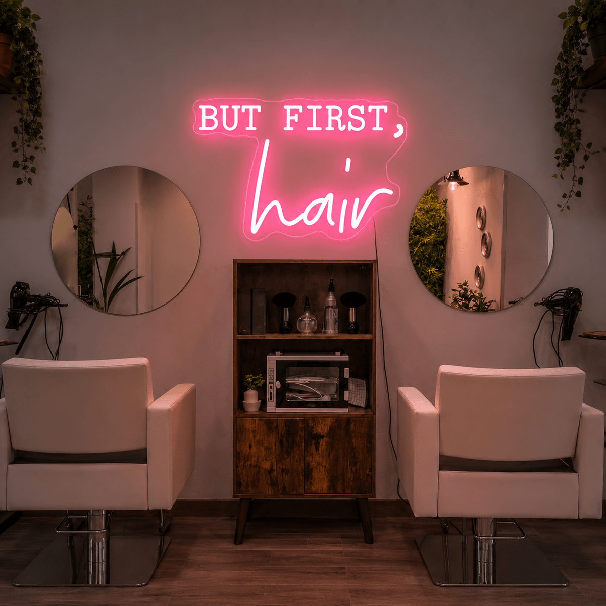 But First Hair LED Neon Sign - Shineneon