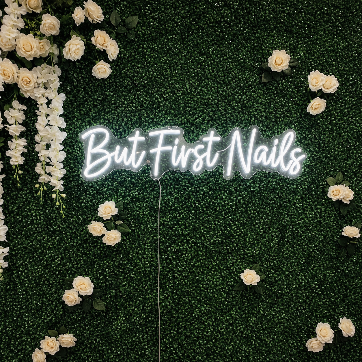 But First Nails LED Neon Sign Home Decor - 01 Original Product Image