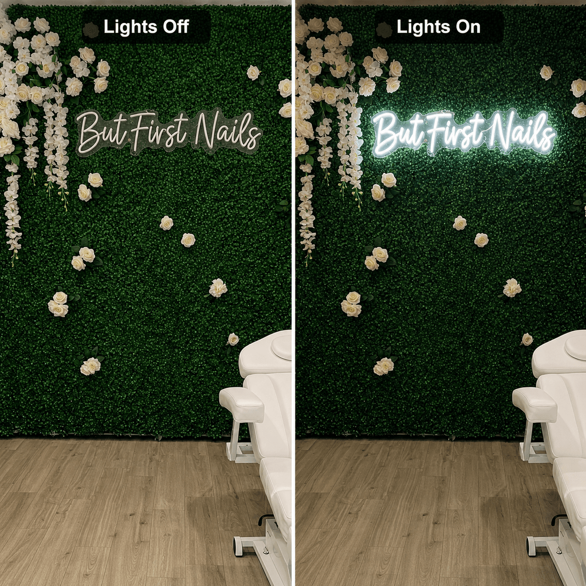 But First Nails LED Neon Sign Home Decor - Shineneon