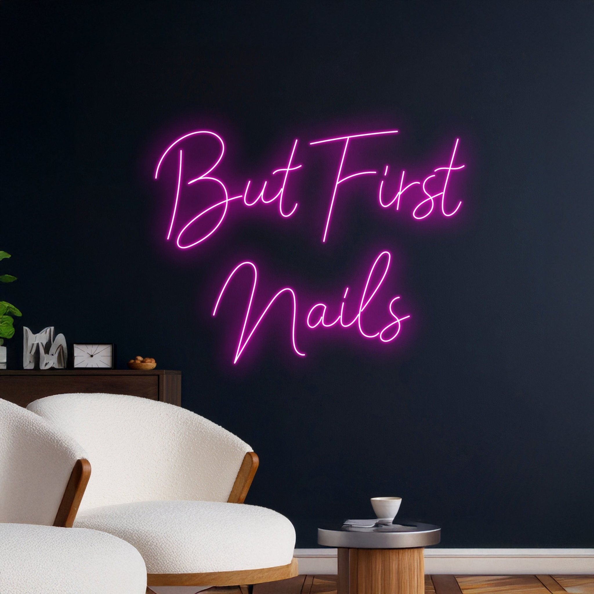 But First Nails Neon Sign - Shineneon