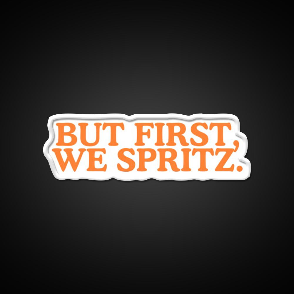 But First We Spritz Cocktail Bar Decor Led Neon Sign Rgb Color - LED neon sign view 11