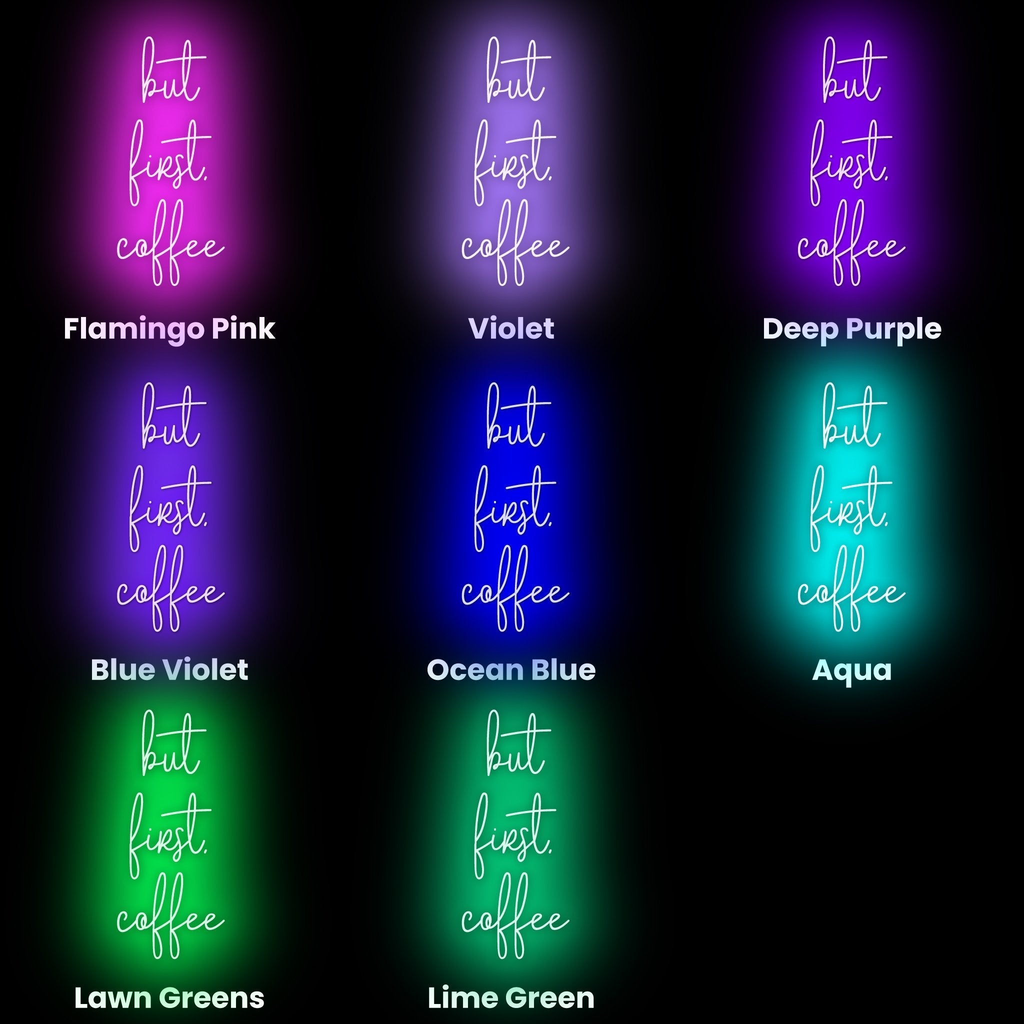 But First, Coffee Led Neon Sign | Shineneon
