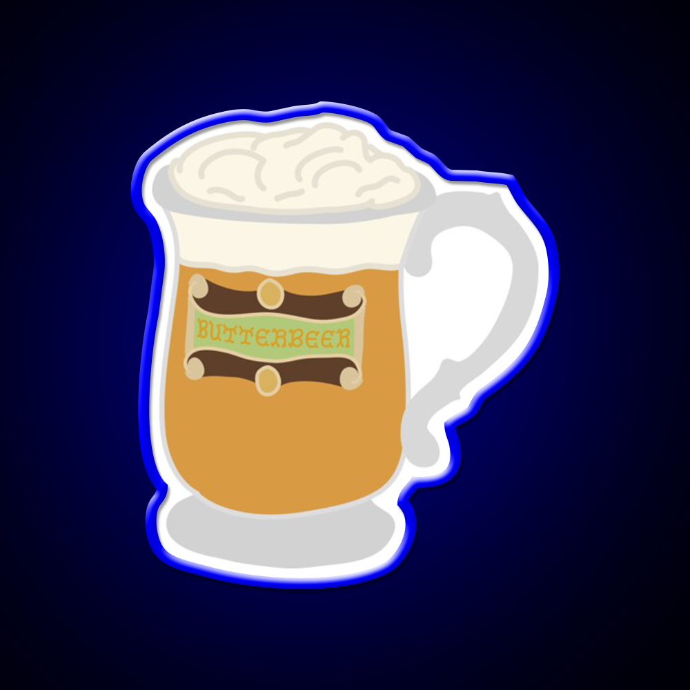 Butterbeer Butter Beer Magical Drink Beer Bar Decor Led Neon Sign Rgb Color - LED neon sign view 5