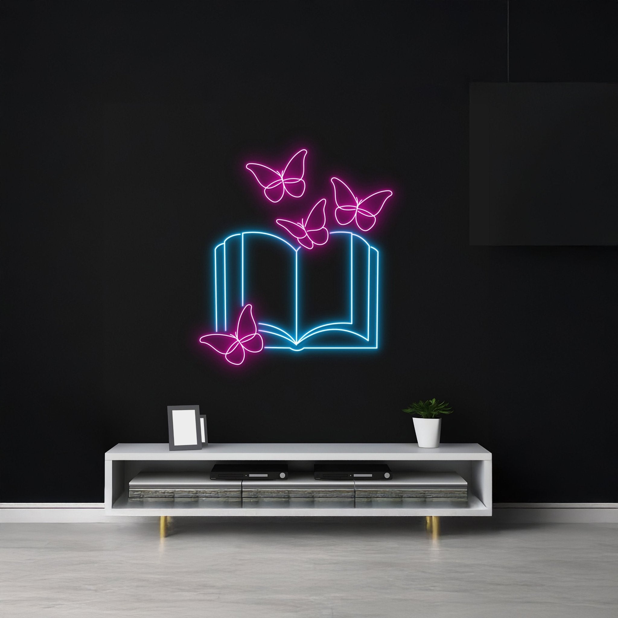 Butterfly Book Neon Sign - Shineneon