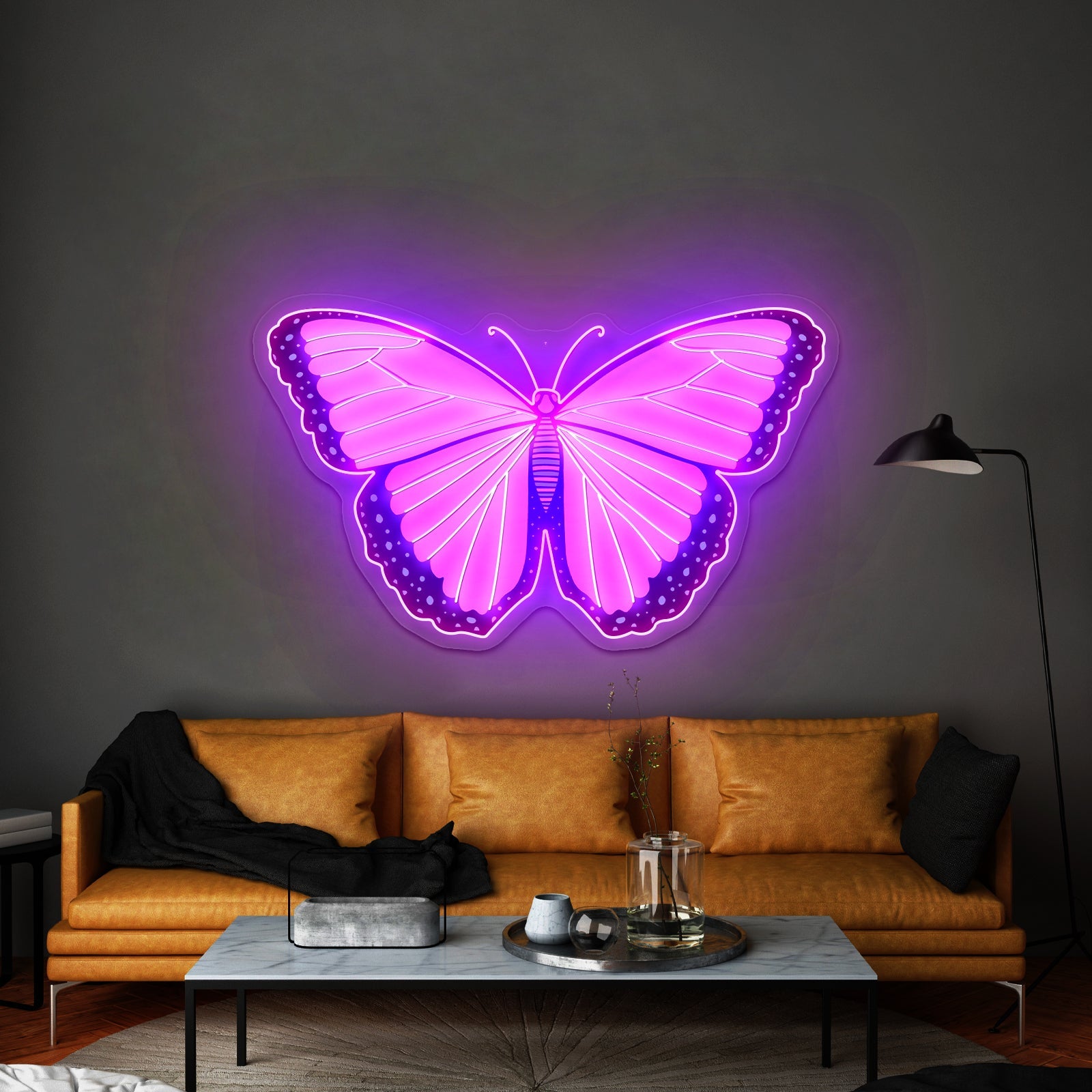 Butterfly Multi Color Aesthetic Neon Signs - Shineneon