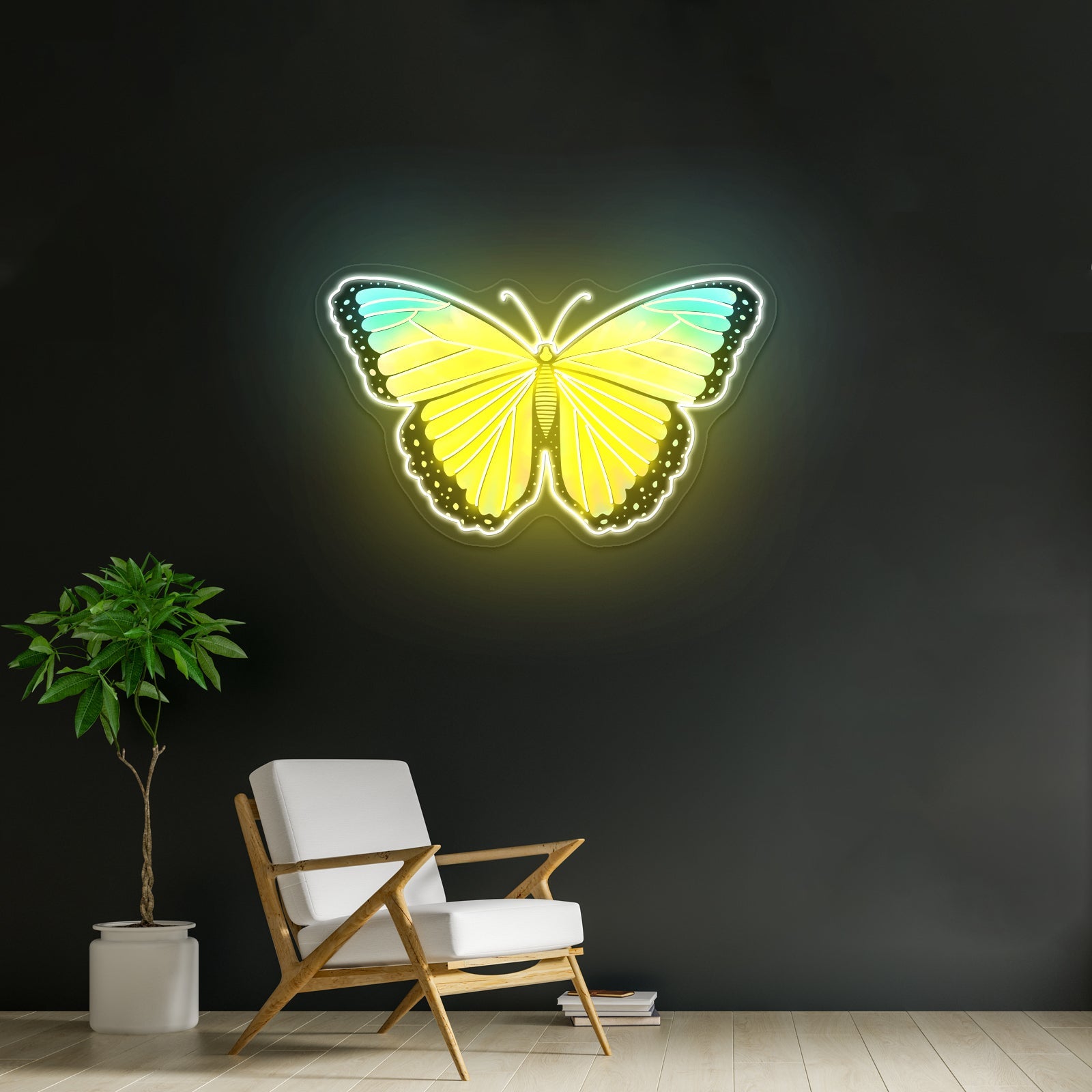 Butterfly Tie Dye Aesthetic Neon Signs - Shineneon