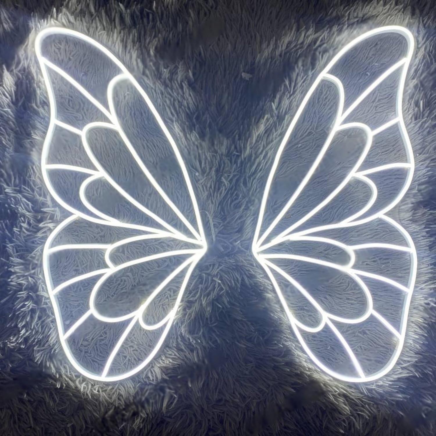 Butterfly Wings Led Neon Sign For Indoor Wedding Party Decor | Shineneon