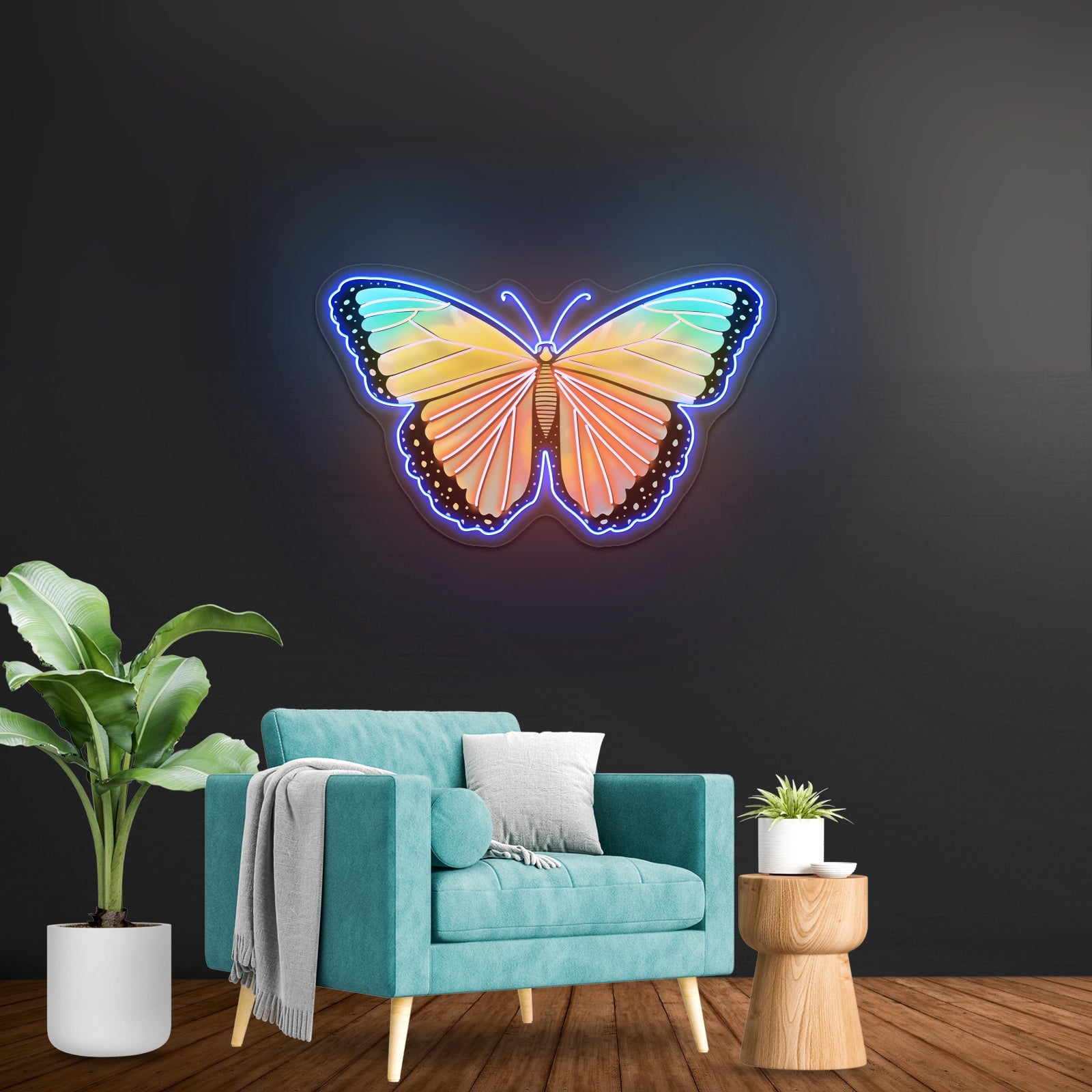 Butterfly Yellow Aesthetic Neon Signs - Shineneon
