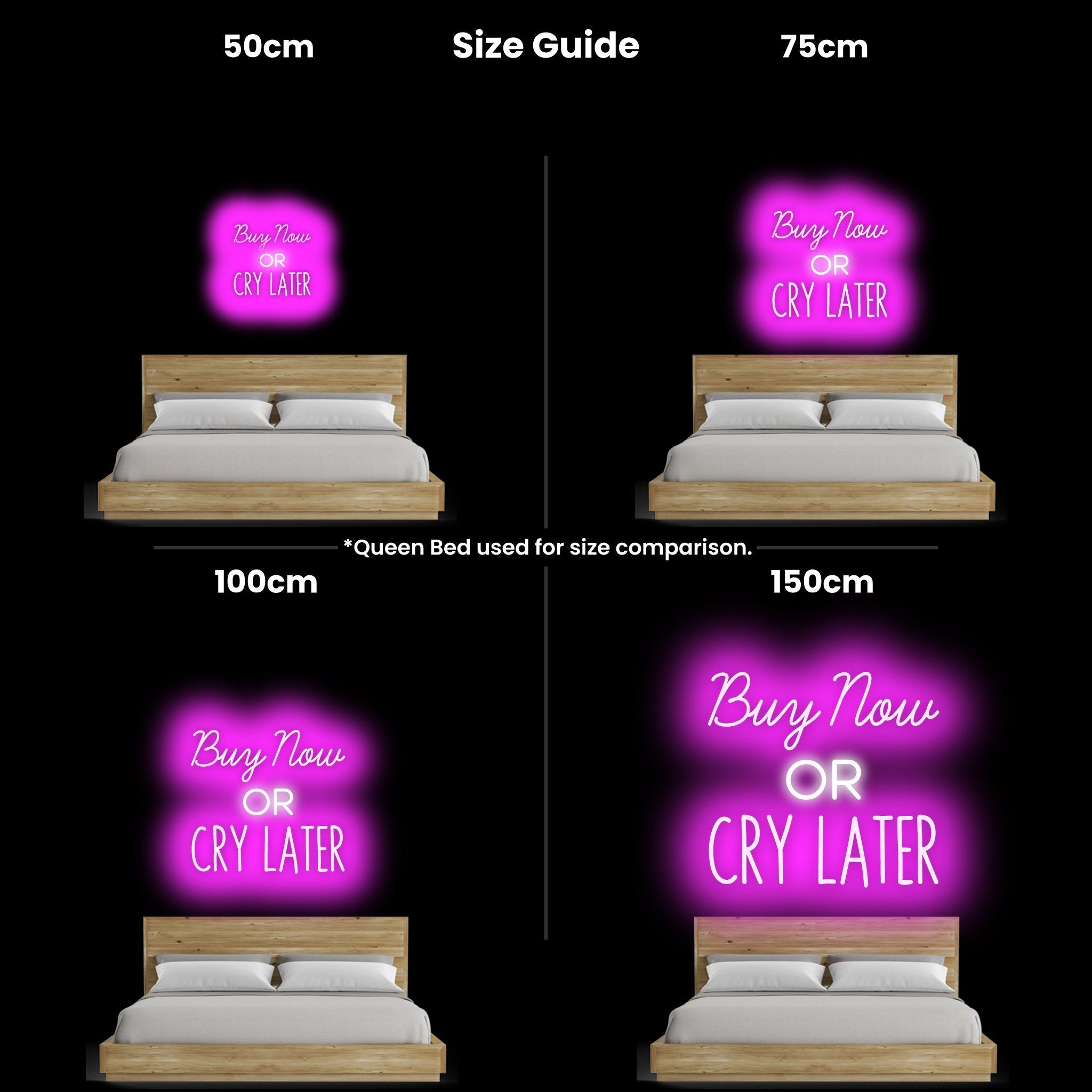 Buy Now Or Cry Later Led Neon Sign | Shineneon