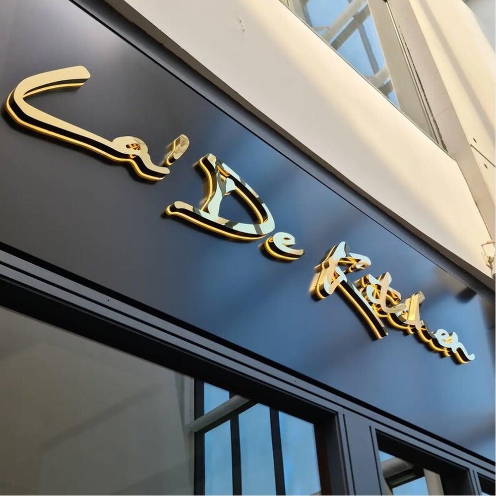 Ca De Fiori 3D Backlit Channel Letters Led Light Sign - Shineneon
