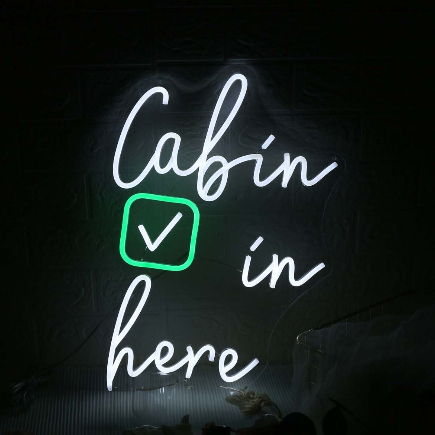 Cabin In Here Custom Led Neon Sign - Shineneon