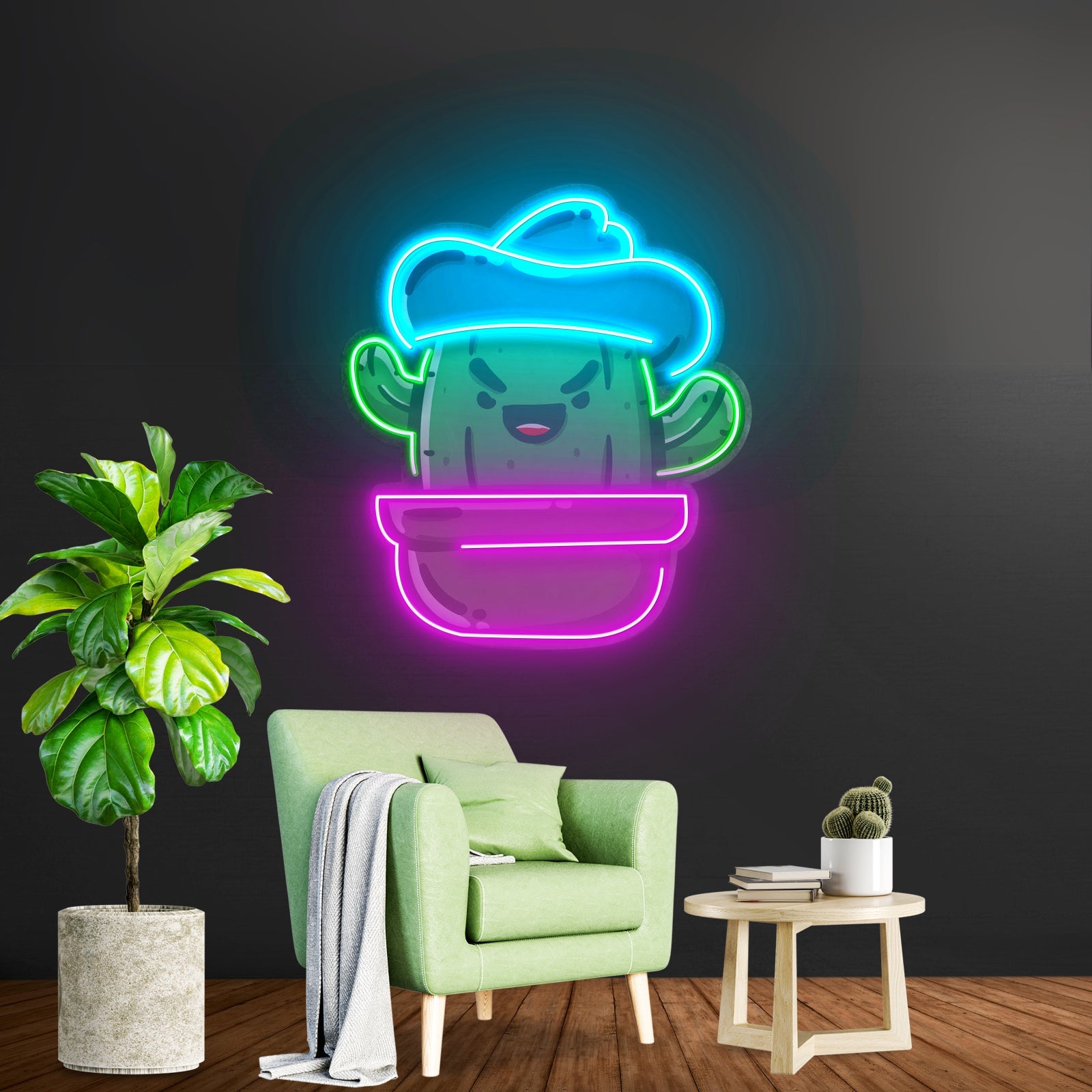 Cactus Led Neon Sign Light Custom Led Signs - Shineneon