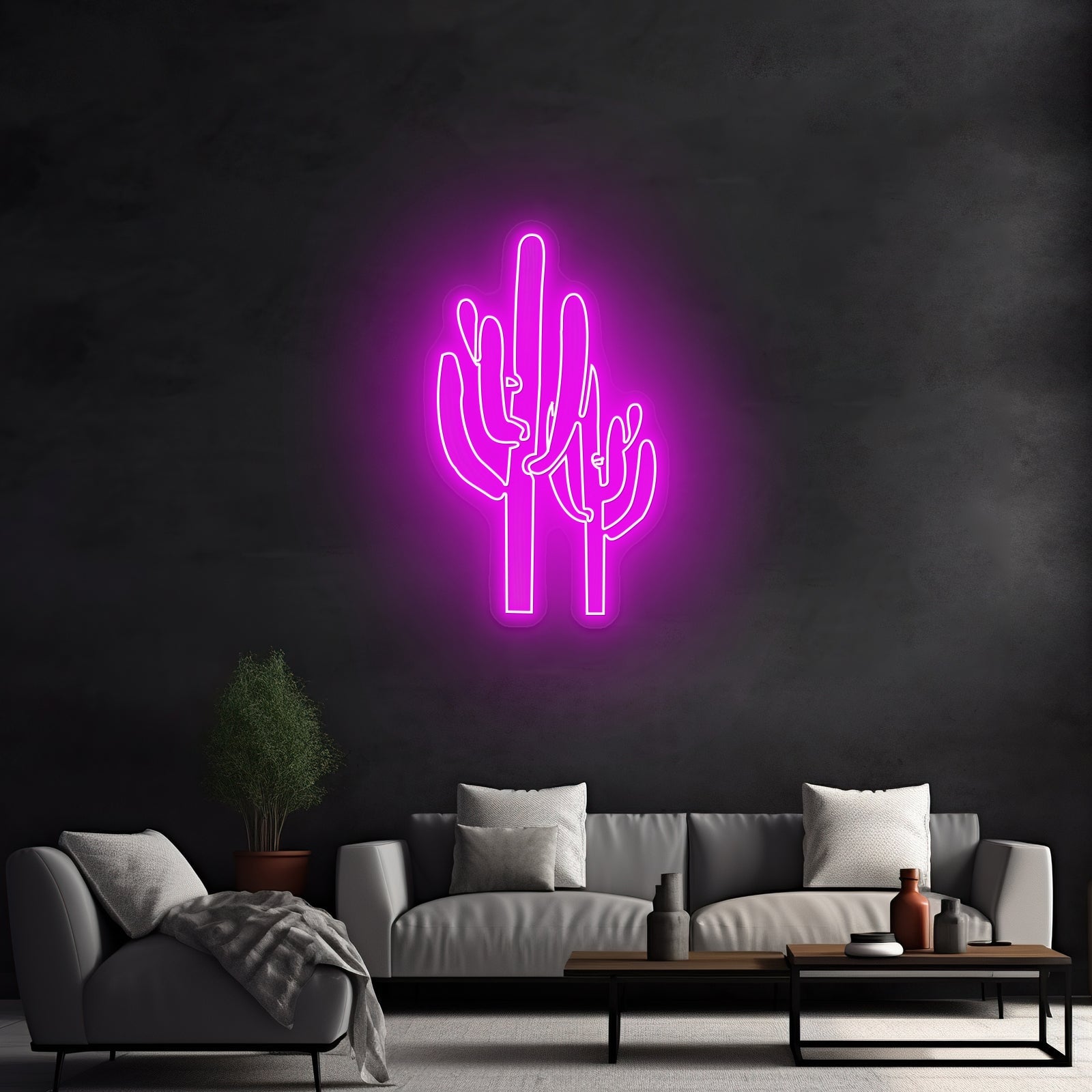 Cactus Led Neon Sign Light Custom Led Signs - Shineneon