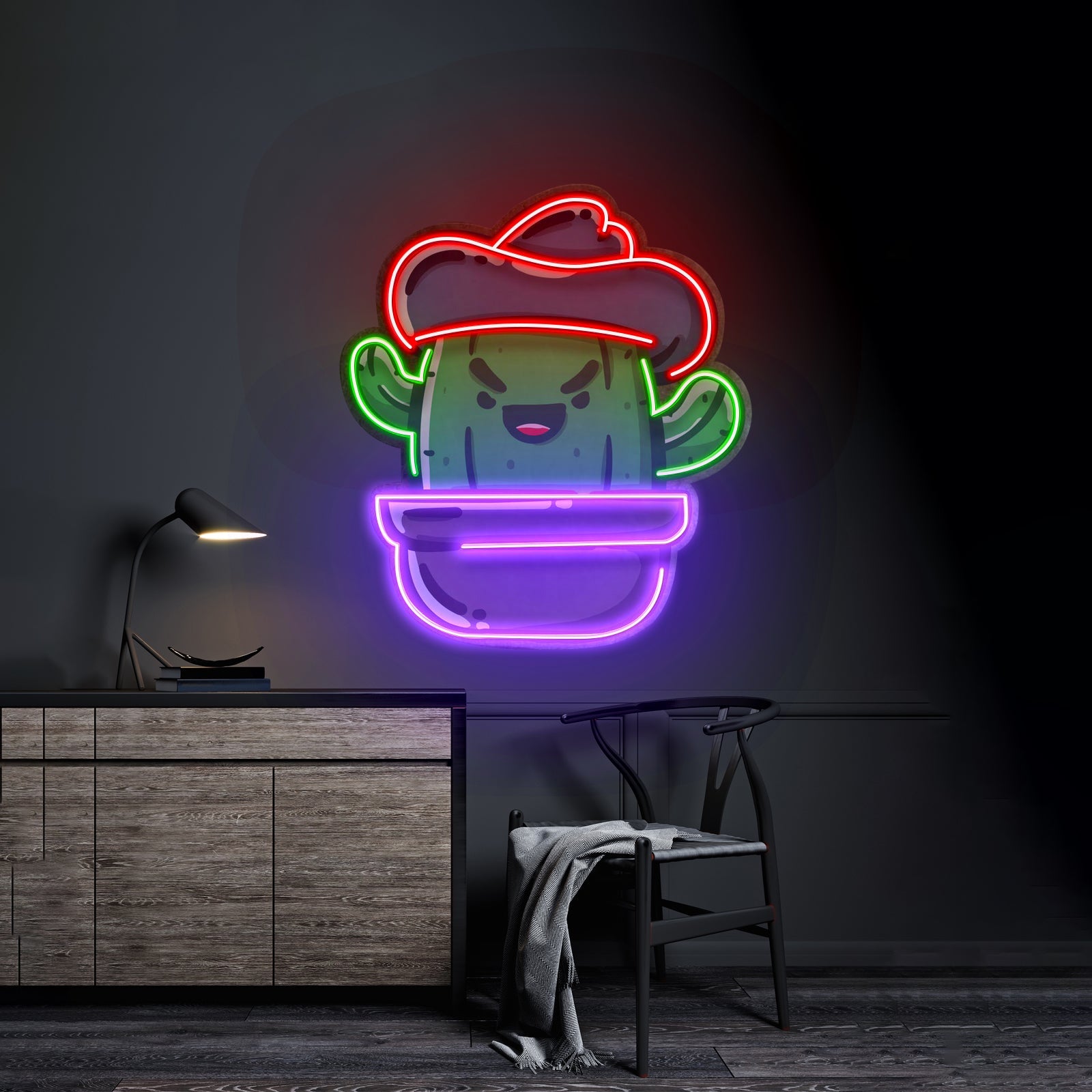 Cactus Led Neon Sign Light Custom Led Signs - Shineneon