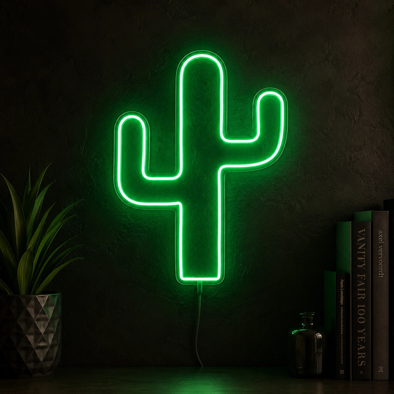 Cactus Wall Neon Sign LED Neon Sign high-converting product image