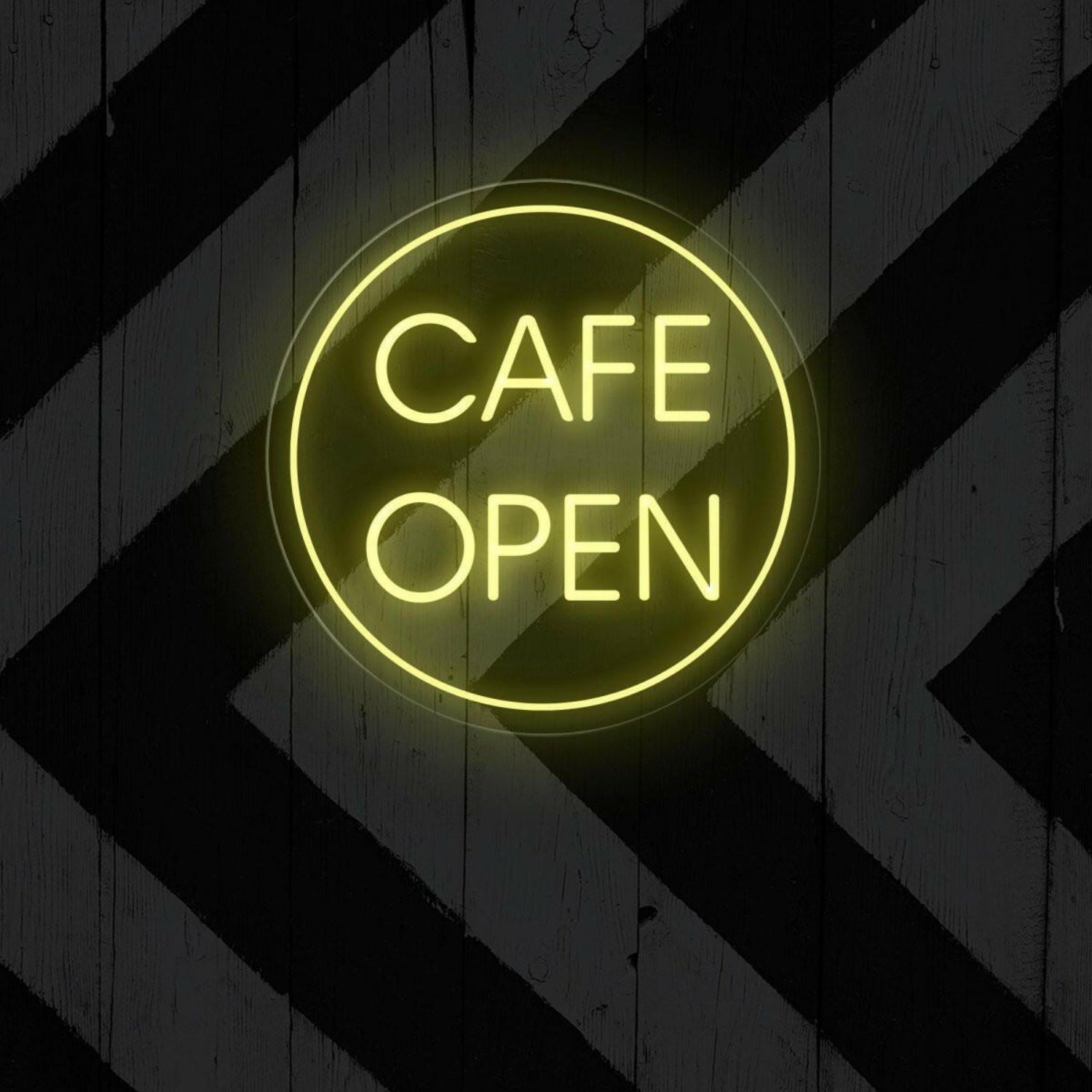 Cafe Open Neon Sign Led Lighted Window Display For Cafes | Shineneon