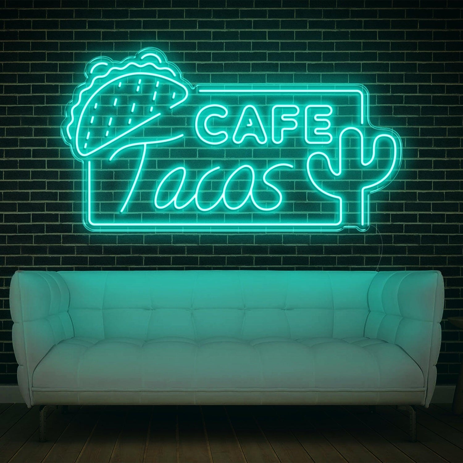 Cafe Tacos Mexican-Themed Led Neon Sign For Restaurant Cafe Decor | Shineneon