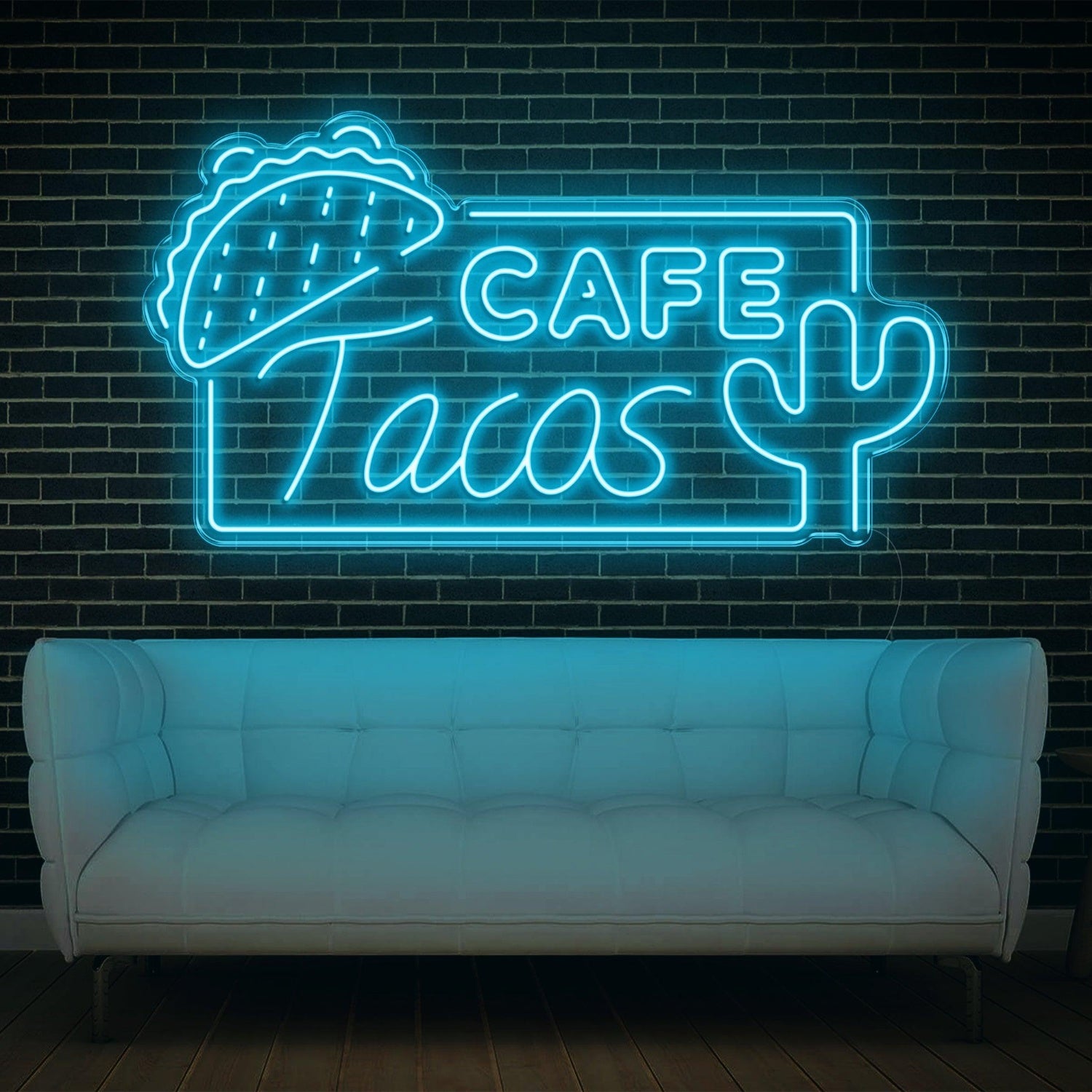 Cafe Tacos Mexican-Themed Led Neon Sign For Restaurant Cafe Decor | Shineneon